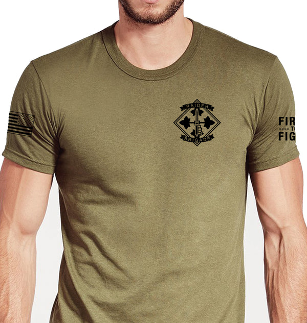 Coyote Tan Unisex Shirt. This shirt is NOT approved for PT