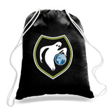 Cotton Canvas Draw String Bag- Comes in White and Black.