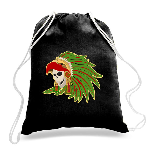 Cotton Canvas Draw String Bag- Comes in White and Black.