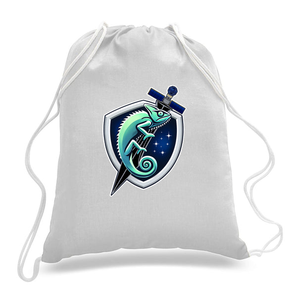 Cotton Canvas Draw String Bag- Comes in White and Black.
