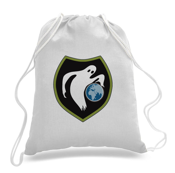 Cotton Canvas Draw String Bag- Comes in White and Black.