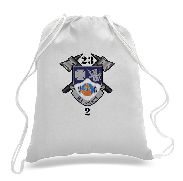 Cotton Canvas Draw String Bag- Comes in White and Black.