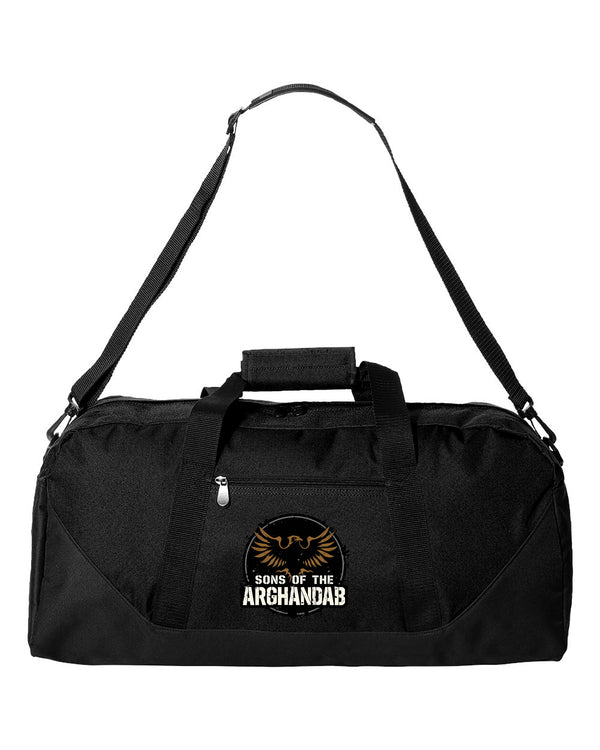 Duffel Bag - 22 1/2" W x 11" H x 10 1/2" D. Color Design