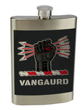 8 oz. Stainless Steel Flask with screw on lid.