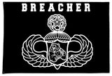 Breacher Flag. One Sided with Grommets. Comes in multiple sizes.