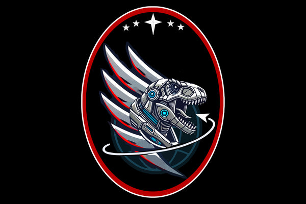 T-REX Two Sided Flag with Grommets, Perfect for Flying Outside. Comes in multiple sizes.