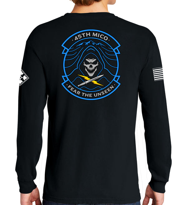 Long Sleeve 50-50 Blend Unisex Shirt. Color Design. This shirt IS approved for PT