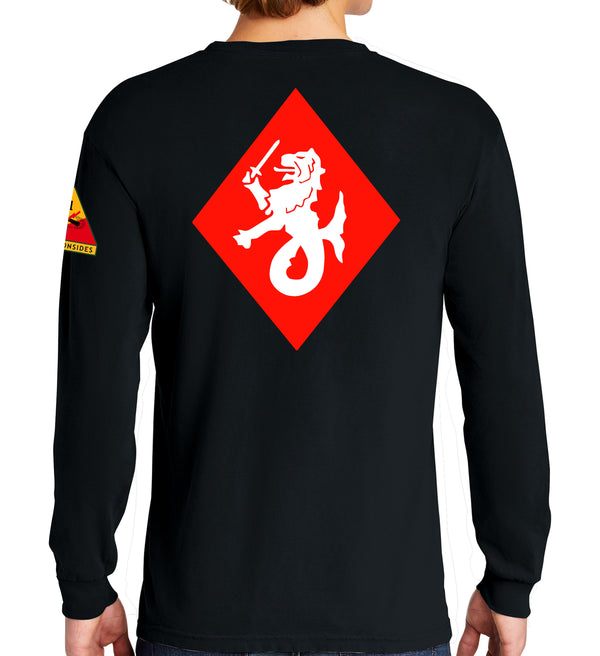 Long Sleeve 50-50 Blend Unisex Shirt. This shirt IS approved for PT.