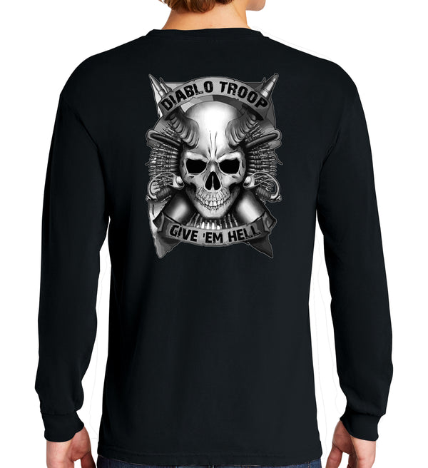 Long Sleeve 50-50 Blend Unisex Shirt. This shirt IS approved for PT