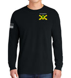 Long Sleeve 50-50 Blend Unisex Shirt. This shirt IS approved for PT.