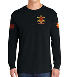 Long Sleeve 50-50 Blend Unisex Shirt. This shirt IS approved for PT.