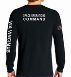 LS 50-50 Blend Unisex Shirt (Text Down Sleeve). This shirt IS approved for PT