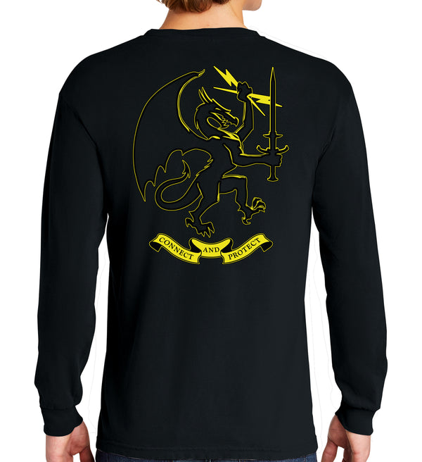 RCC-E Long Sleeve 50-50 Blend Unisex Shirt. This shirt IS approved for PT