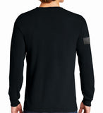 Black Flag Long Sleeve 50-50 Blend Unisex Shirt. This shirt IS approved for PT