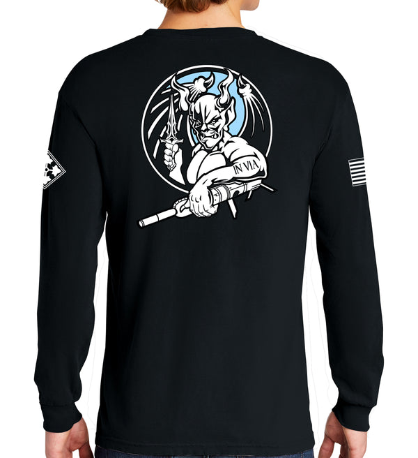 Elite Long Sleeve 50-50 Blend Unisex Shirt. This shirt IS approved for PT