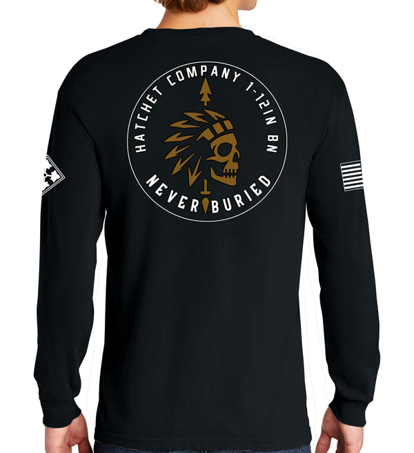 H Co Long Sleeve 50-50 Blend Unisex Shirt. This shirt IS approved for PT