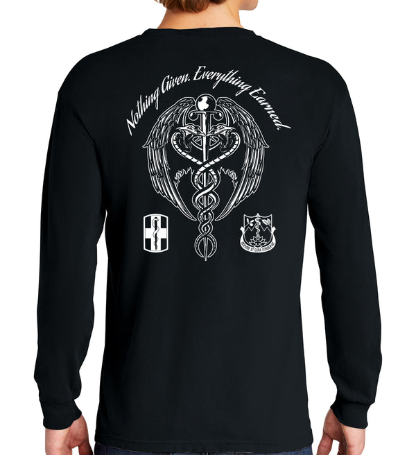 Long Sleeve 50-50 Blend Unisex Shirt. This shirt IS approved for PT.