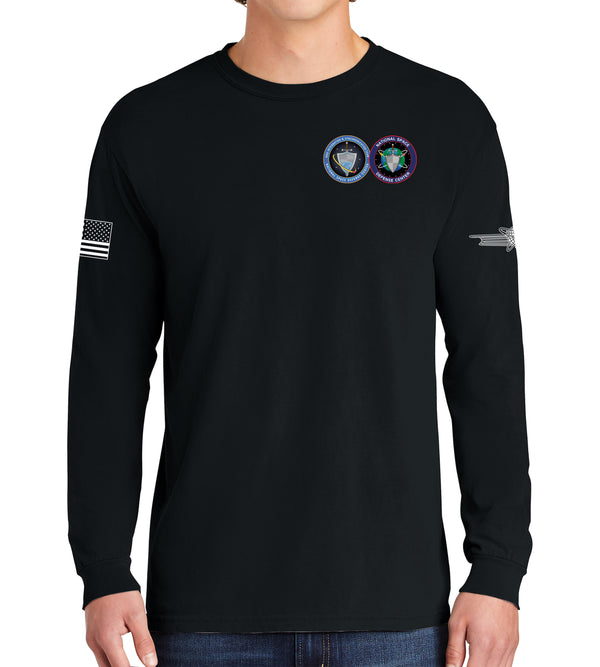 NIST & NSDC Long Sleeve 50-50 Blend Unisex Shirt. This shirt IS approved for PT.