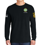 C Co Long Sleeve 50-50 Blend Unisex Shirt. This shirt IS approved for PT