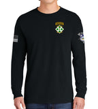 Brave Co Long Sleeve 50-50 Blend Unisex Shirt. This shirt IS approved for PT