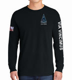 LS 50-50 Blend Unisex Shirt (Text Down Sleeve). This shirt IS approved for PT