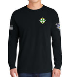 Aztec Co Long Sleeve 50-50 Blend Unisex Shirt. This shirt IS approved for PT