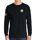 Tomahawk BN Long Sleeve 50-50 Blend Unisex Shirt. This shirt IS approved for PT