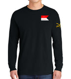 C Co Long Sleeve 50-50 Blend Unisex Shirt. This shirt IS approved for PT