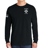 Bandits (Color) Long Sleeve 50-50 Blend Unisex Shirt. This shirt IS approved for PT