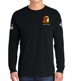 Coldblood Long Sleeve 50-50 Blend Unisex Shirt. This shirt IS approved for PT