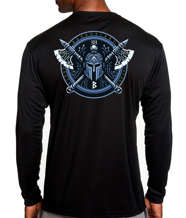 B Co Long Sleeve Performance PT Shirt. This shirt IS approved for PT.