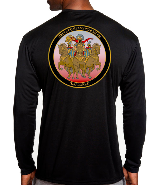 D Co Long Sleeve Performance PT Shirt. This shirt IS approved for PT.