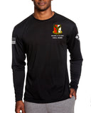 Long Sleeve Performance PT Shirt. This shirt IS approved for PT.