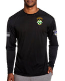 Aztec Co Long Sleeve Performance Unisex Shirt. This shirt IS approved for PT