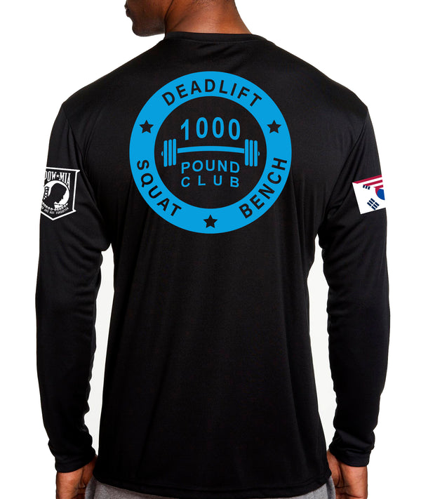 1000# Long Sleeve Performance PT Shirt. This shirt IS approved for PT.