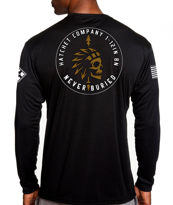 H Co Long Sleeve Performance PT Shirt. This shirt IS approved for PT.