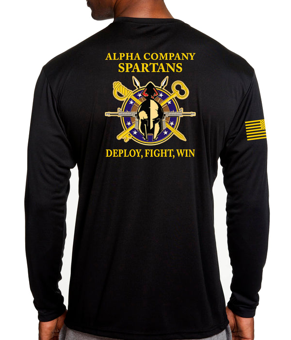 Long Sleeve Performance PT Shirt. This shirt IS approved for PT.