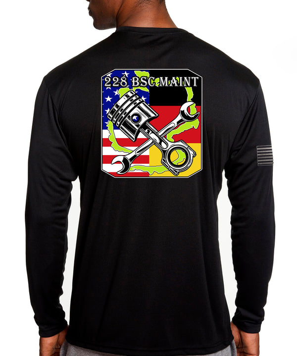 Long Sleeve Performance PT Shirt. This shirt IS approved for PT.