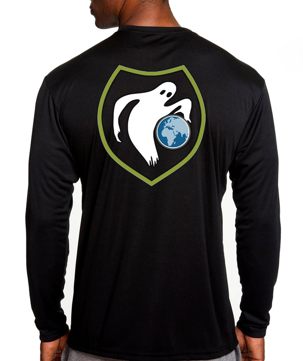 Long Sleeve Performance PT Shirt. This shirt IS approved for PT.