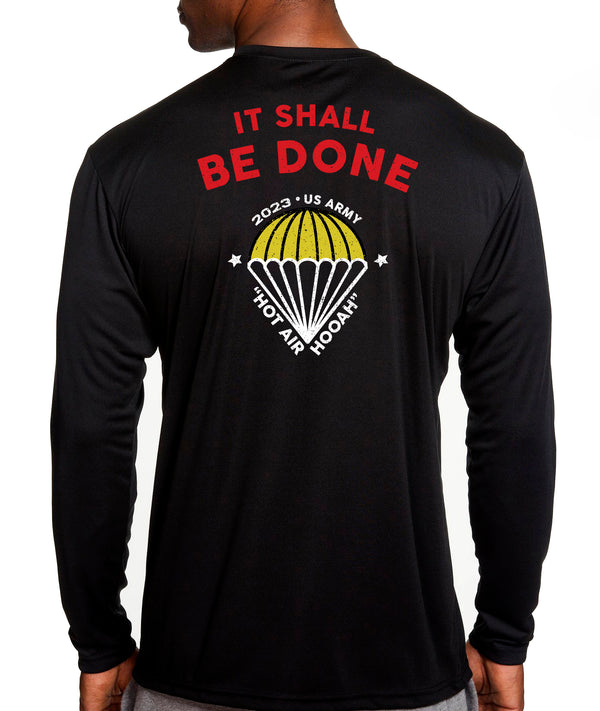 OCS Class PT Long Sleeve Performance Shirt. This shirt IS approved for PT.