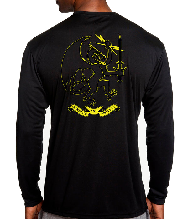 RCC-E Long Sleeve Performance PT Shirt. This shirt IS approved for PT.