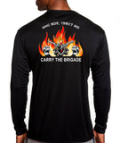 Long Sleeve Performance Unisex Shirt. This shirt IS approved for PT