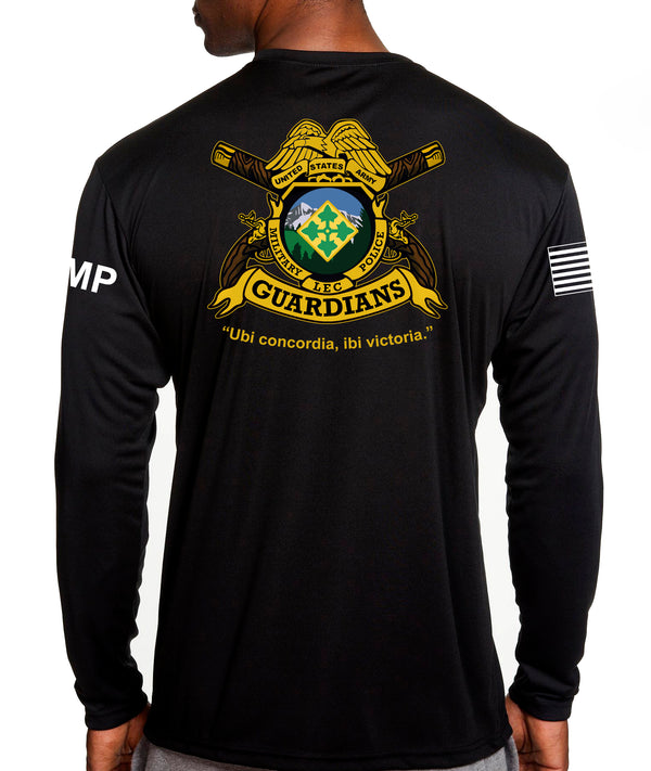 Long Sleeve Performance PT Shirt. This shirt IS approved for PT.