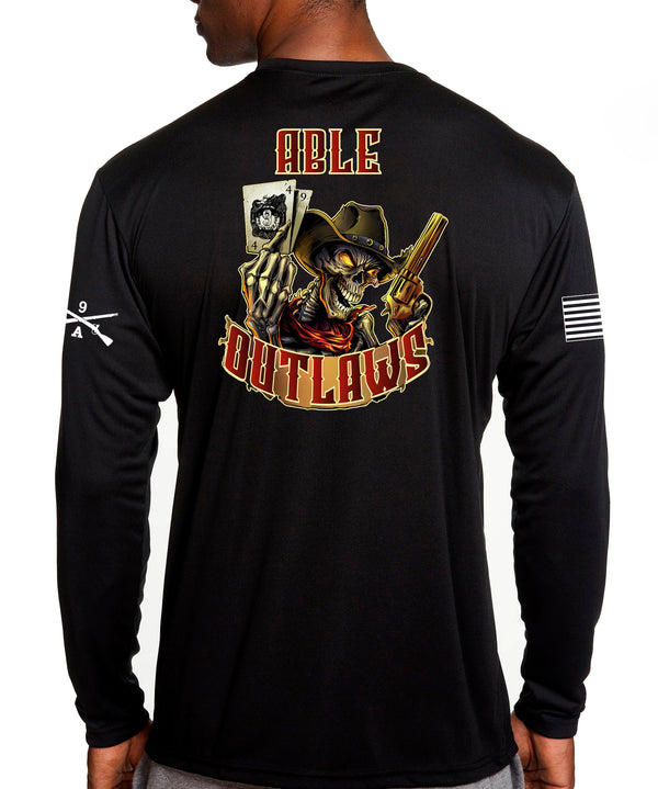 Able Outlaws LS Performance PT Shirt. This shirt IS approved for PT.