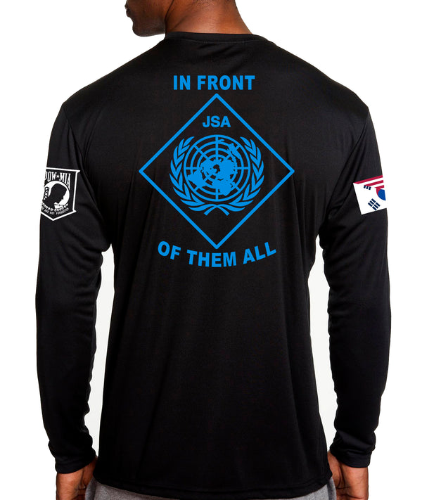 Long Sleeve Performance PT Shirt. This shirt IS approved for PT.