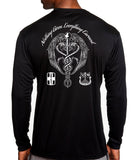 Long Sleeve Performance PT Shirt. This shirt IS approved for PT.