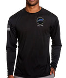 Long Sleeve Performance PT Shirt. This shirt IS approved for PT.