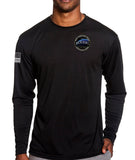 Long Sleeve Performance PT Shirt. This shirt IS approved for PT.