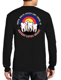 Long Sleeve 50-50 Blend Unisex Shirt. This shirt comes in multiple colors.