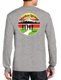 Long Sleeve 50-50 Blend Unisex Shirt. This shirt comes in multiple colors.